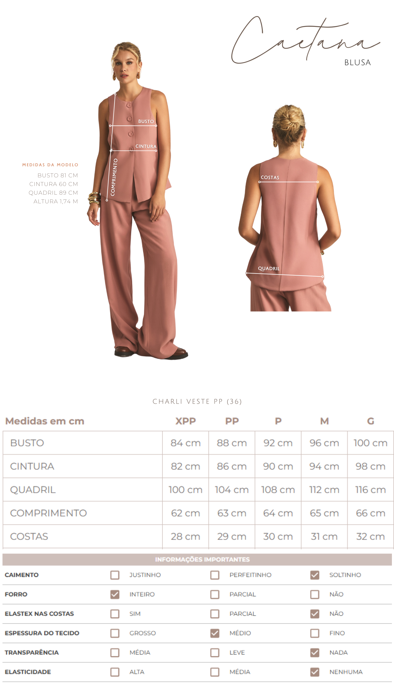 Blusa Caetana Off White