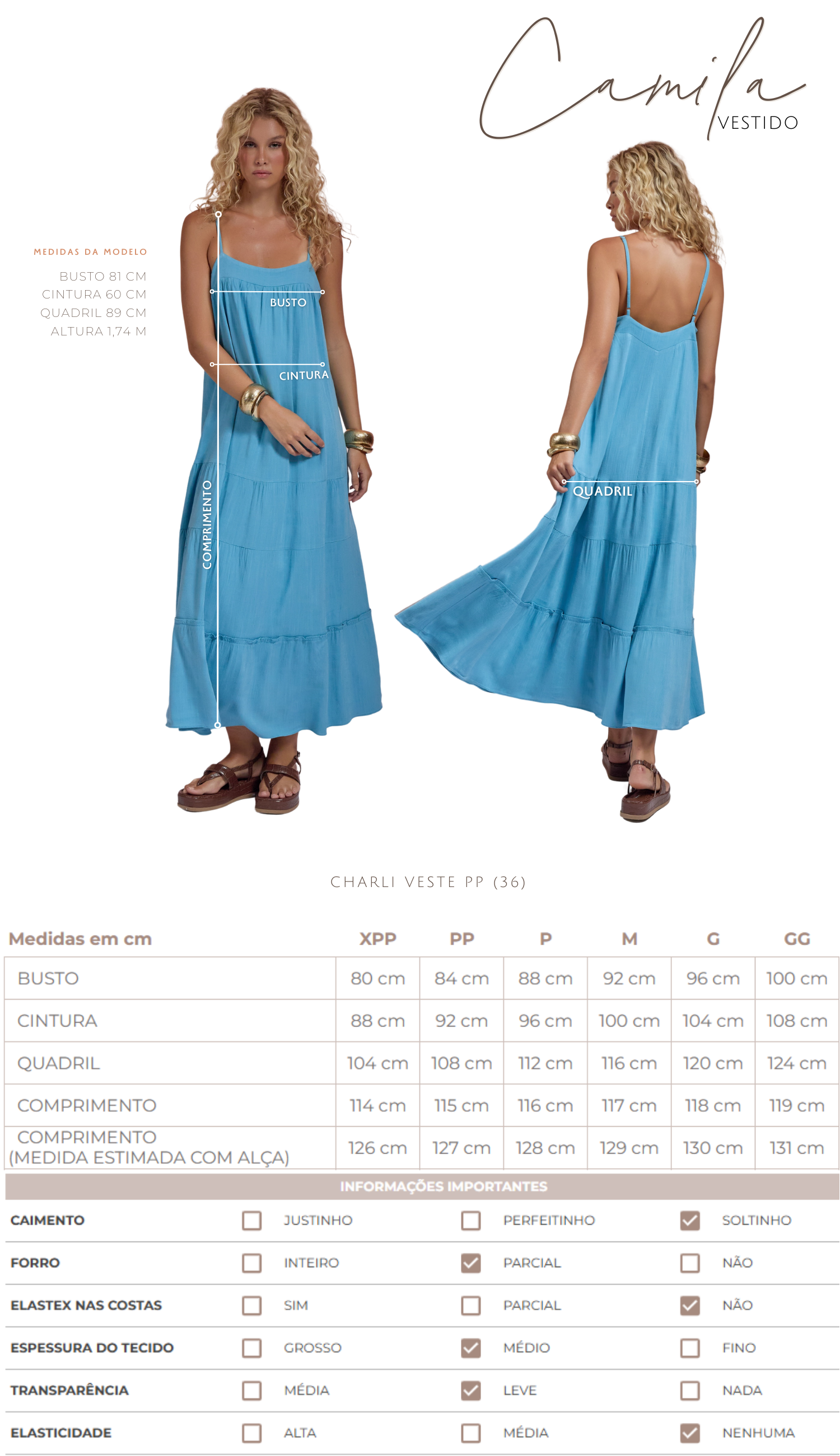 Vestido Camila Laranja