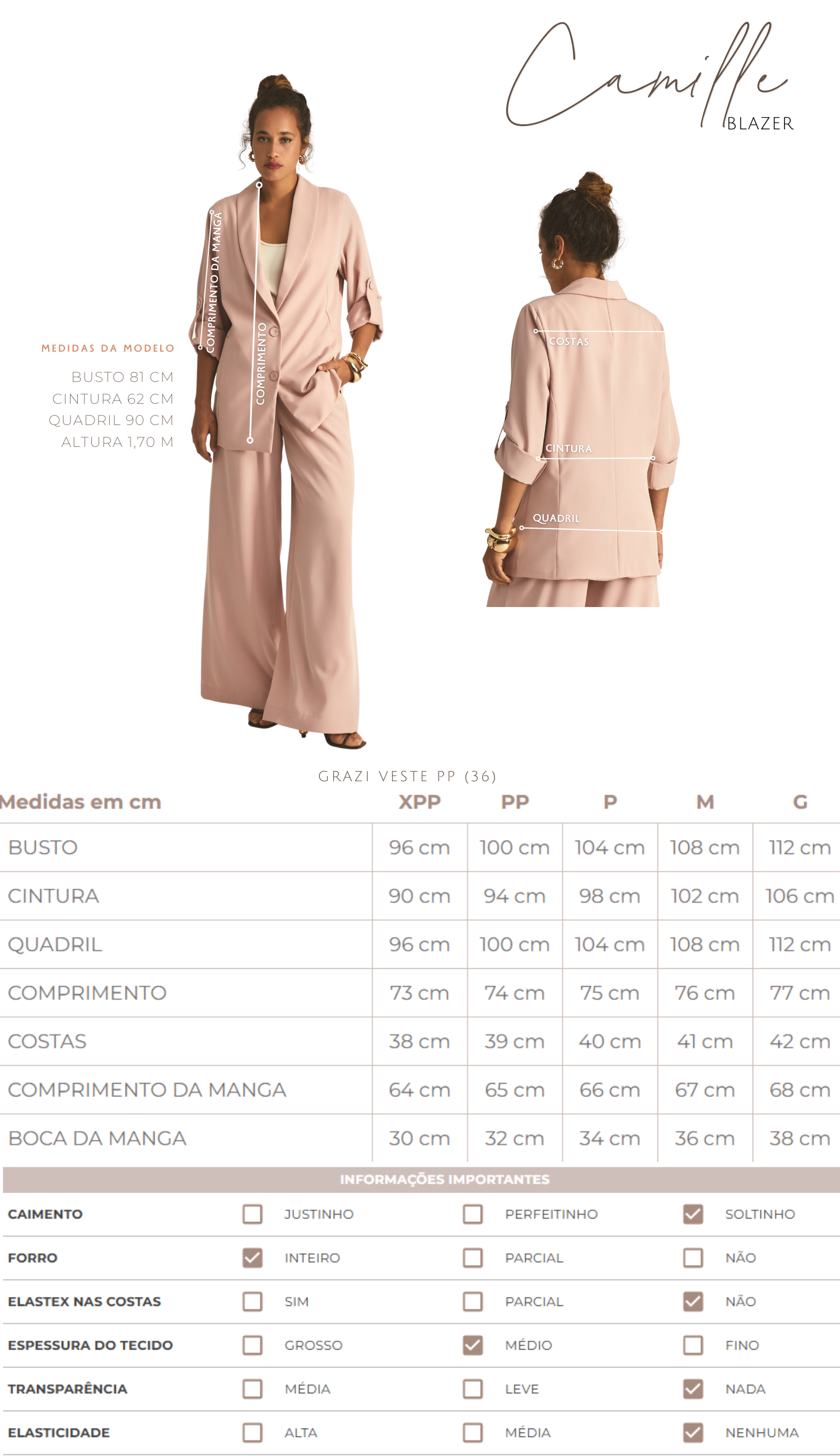 Blazer Camille Verde
