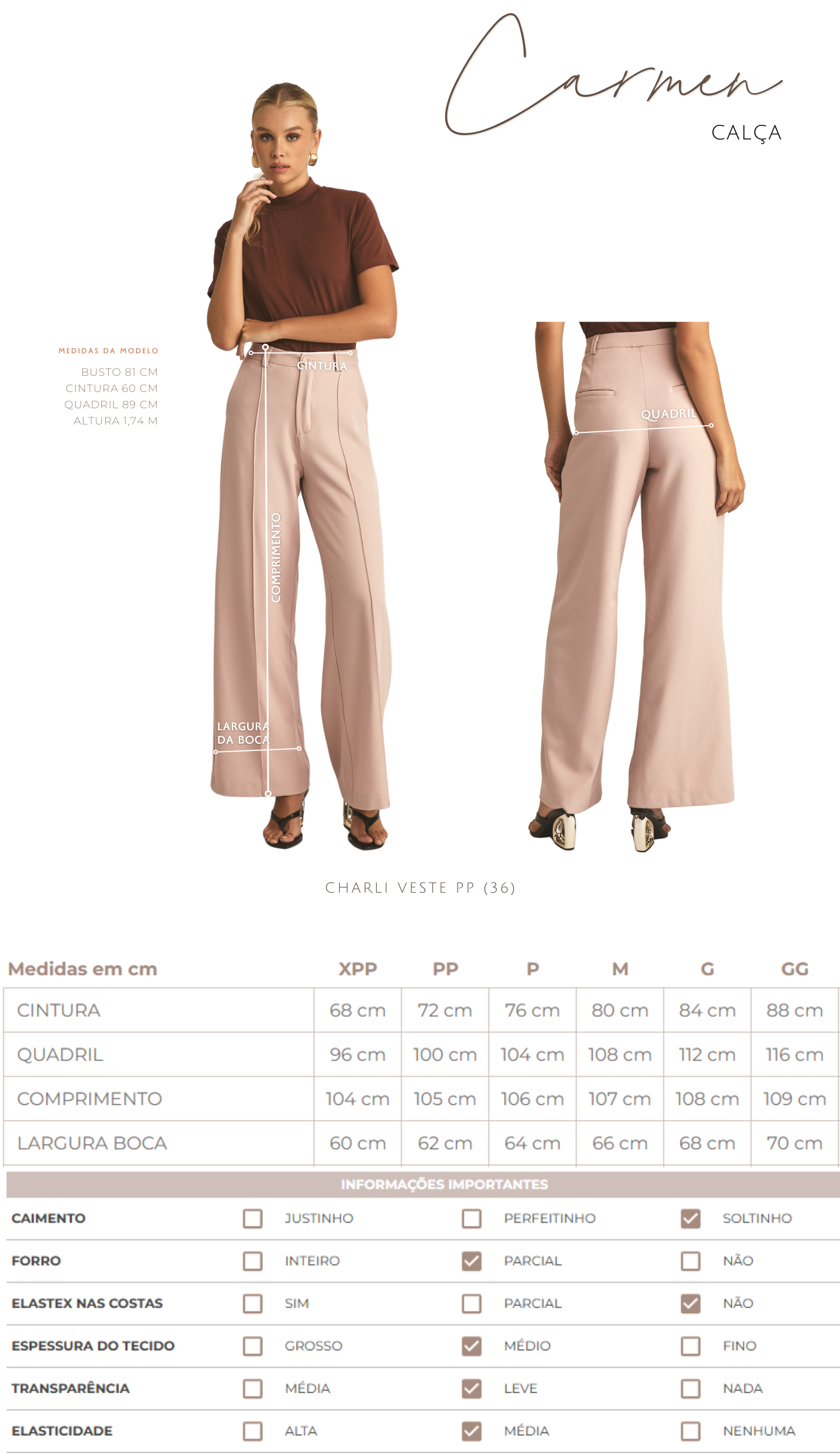 Calça Carmen Preto