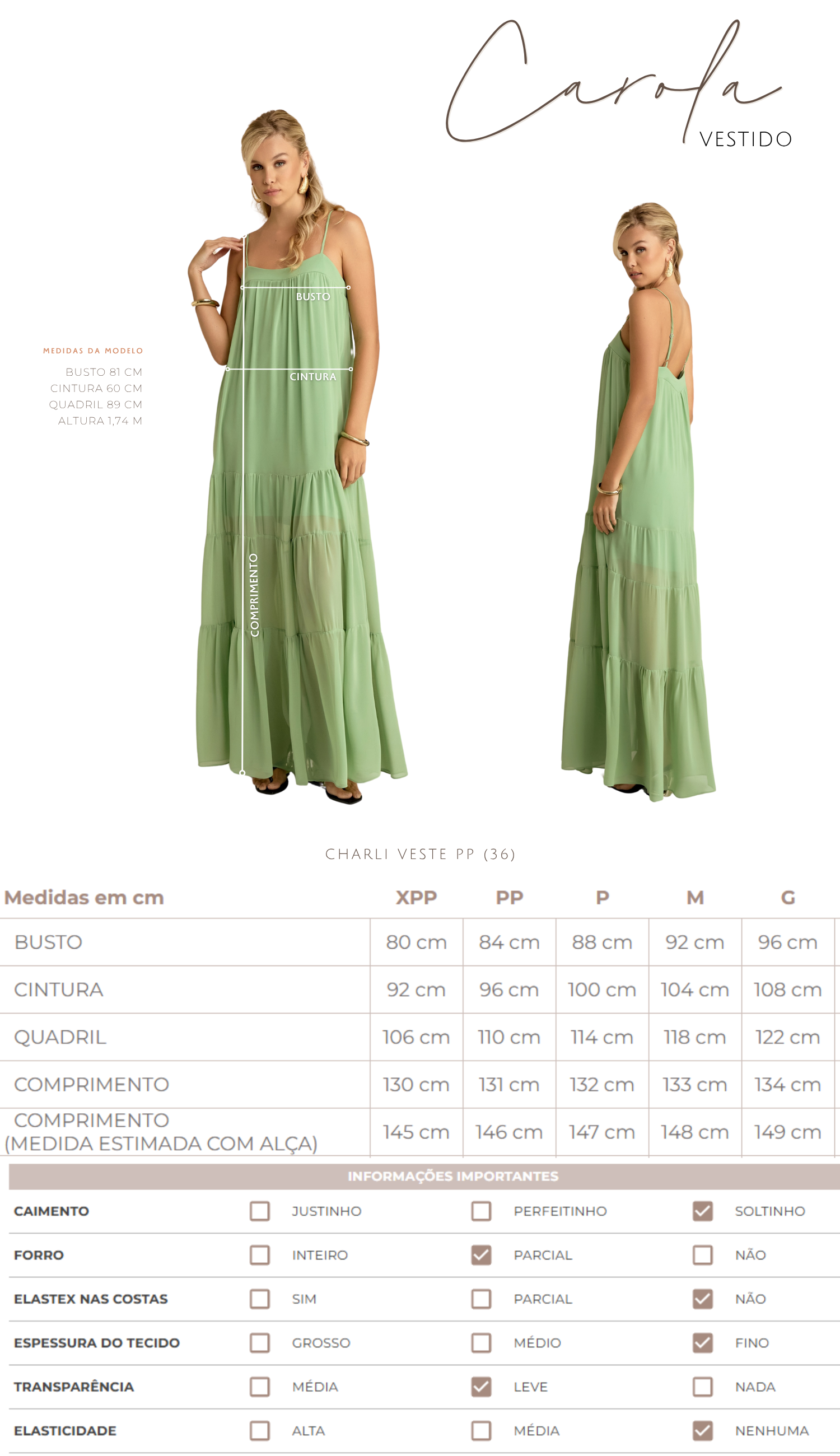 Vestido Carola Verde