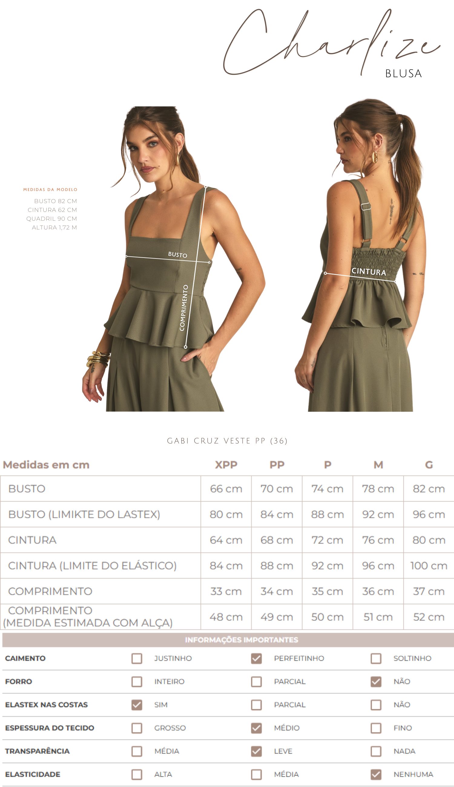 Blusa Charlize Verde