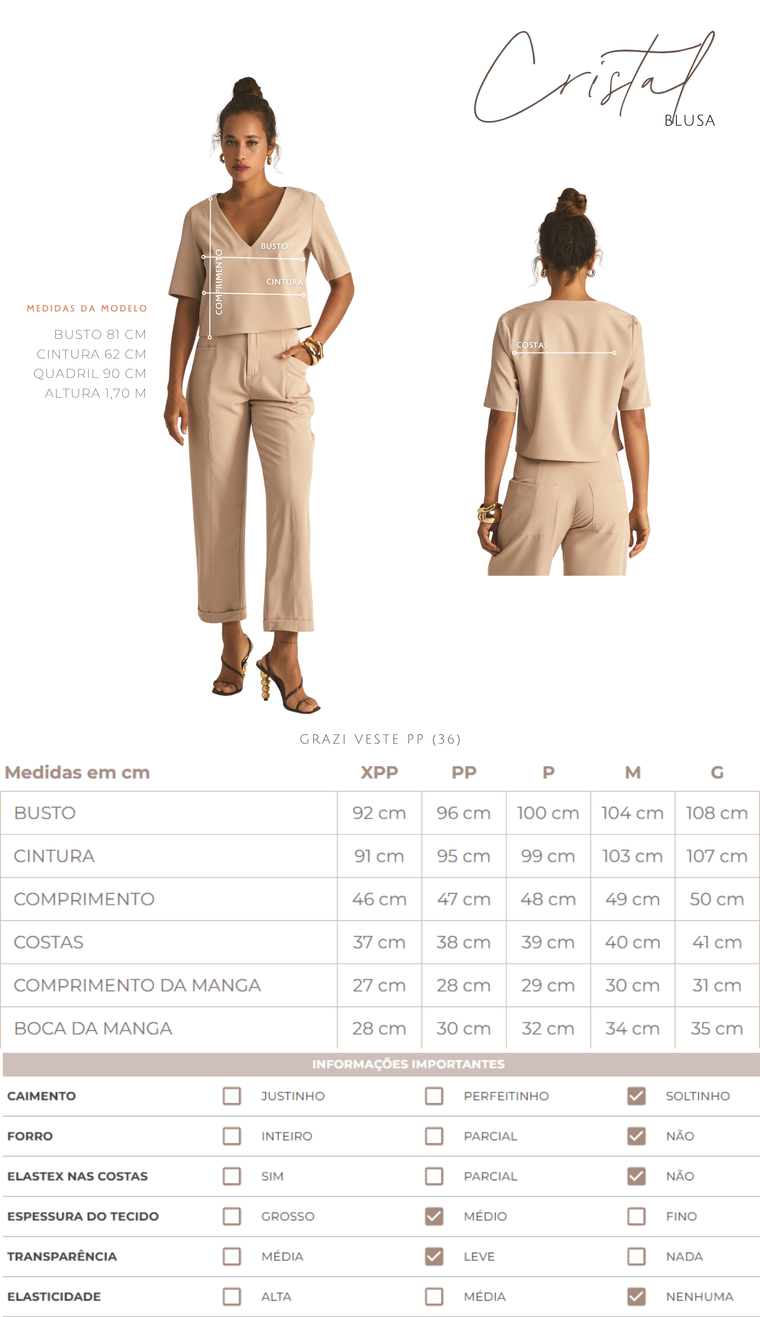 Blusa Cristal Verde