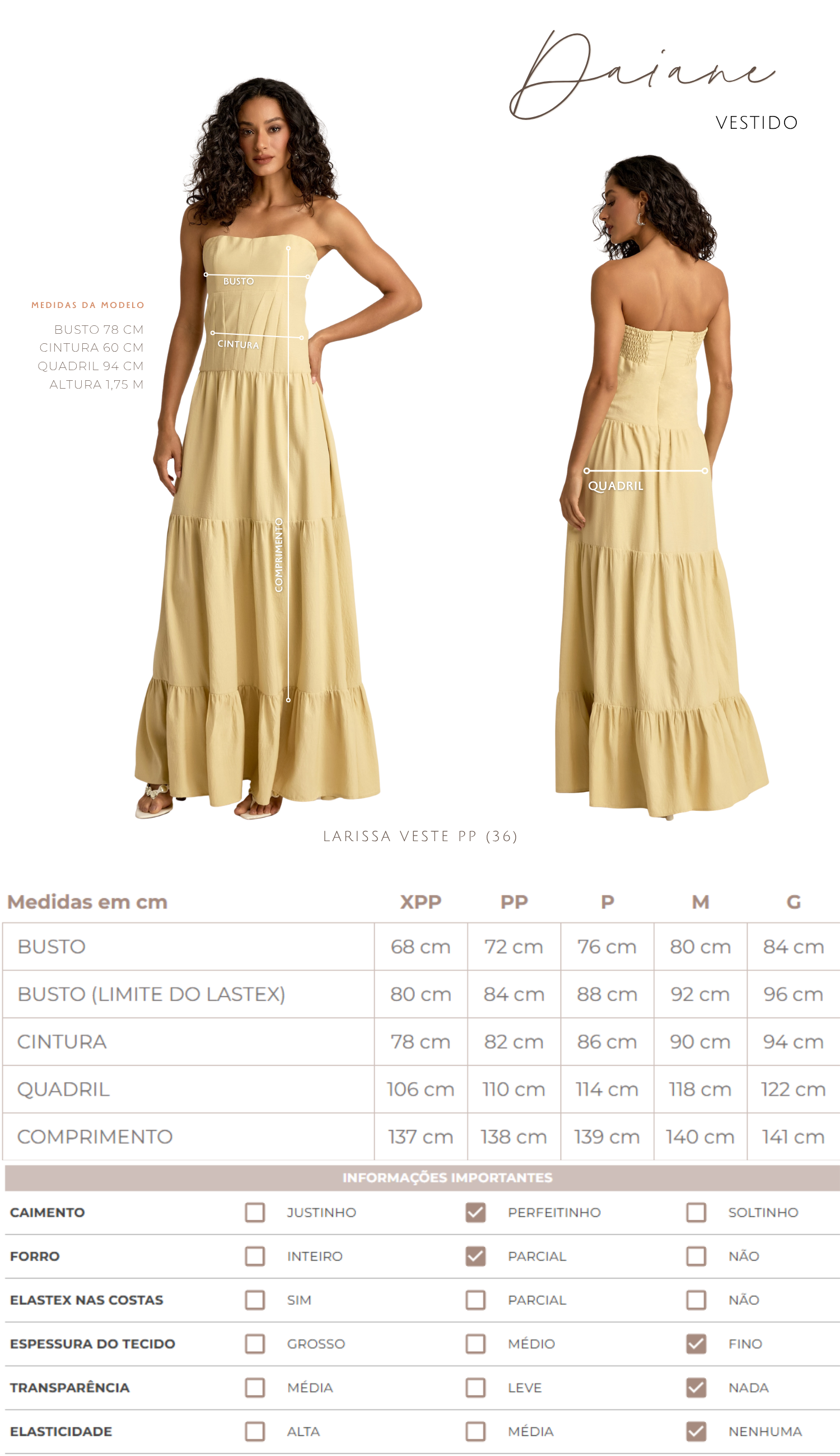 Vestido Daiane Rosê