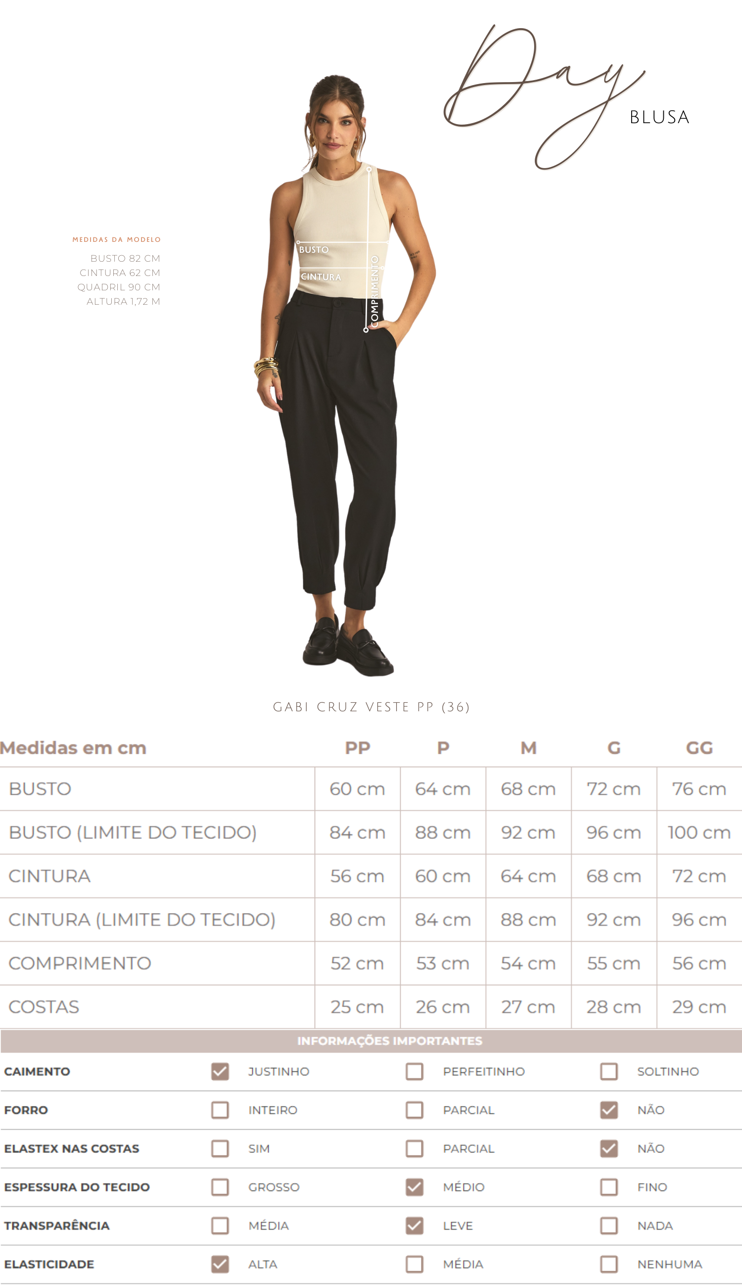 Blusa Day Chantilly