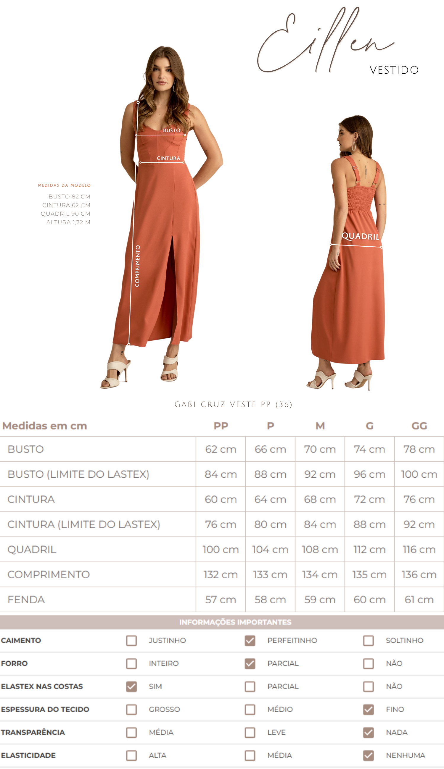 Vestido Eillen Preto