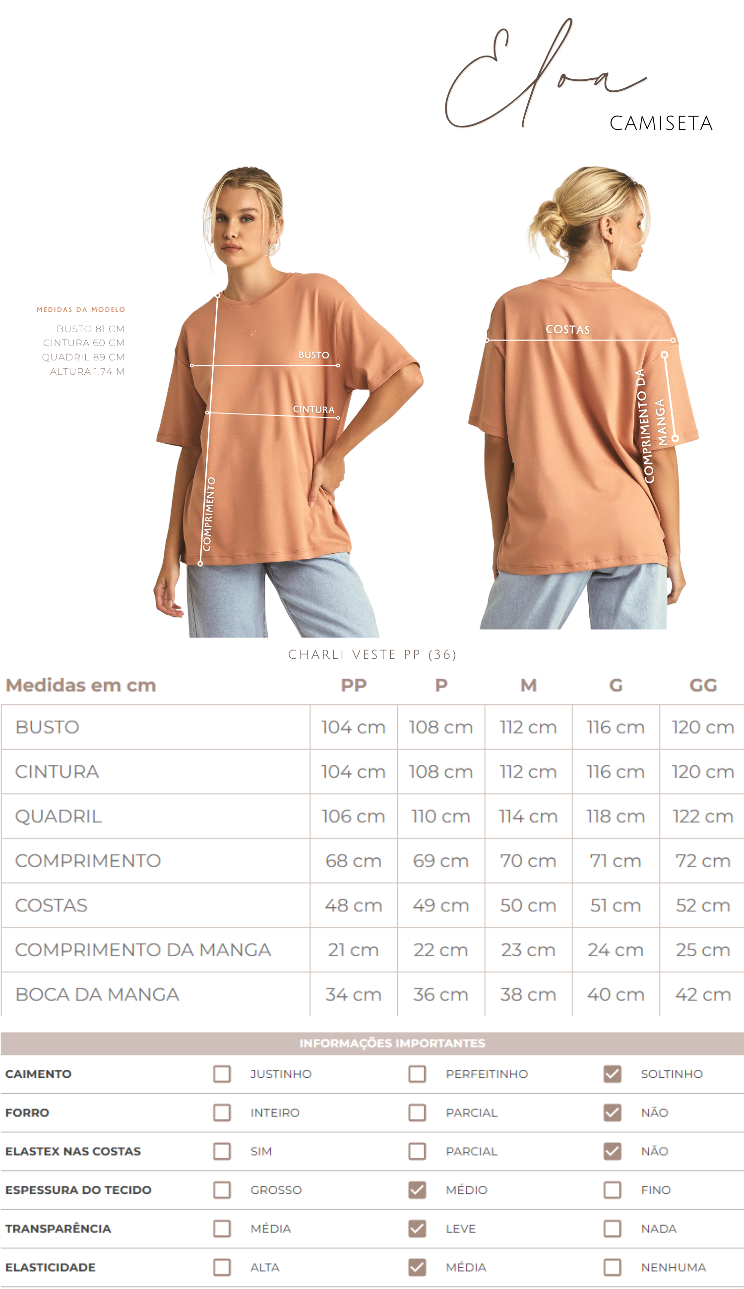 Camiseta Algodão Egipcio Eloá Verde