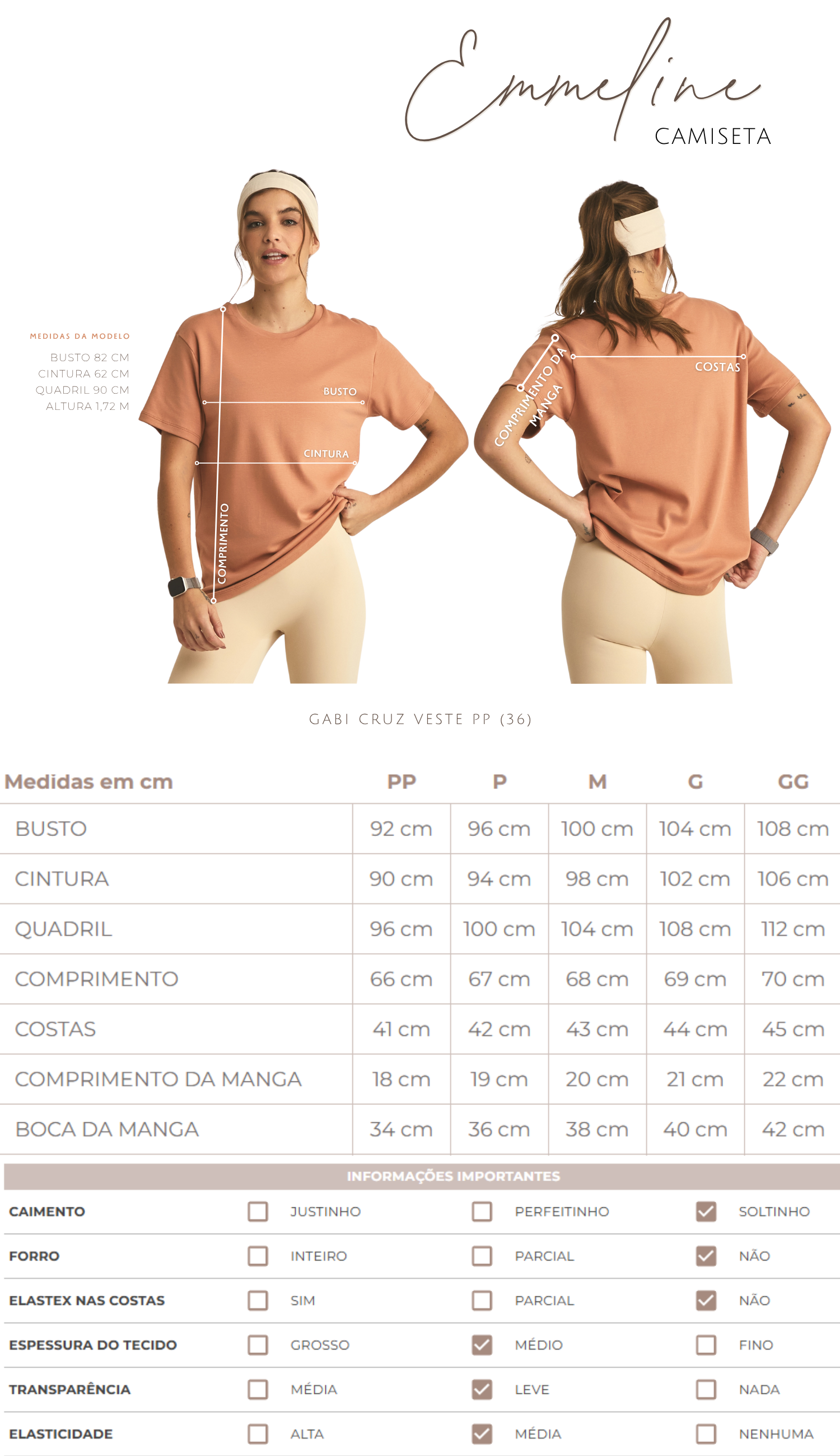 Camiseta Emmeline Off White