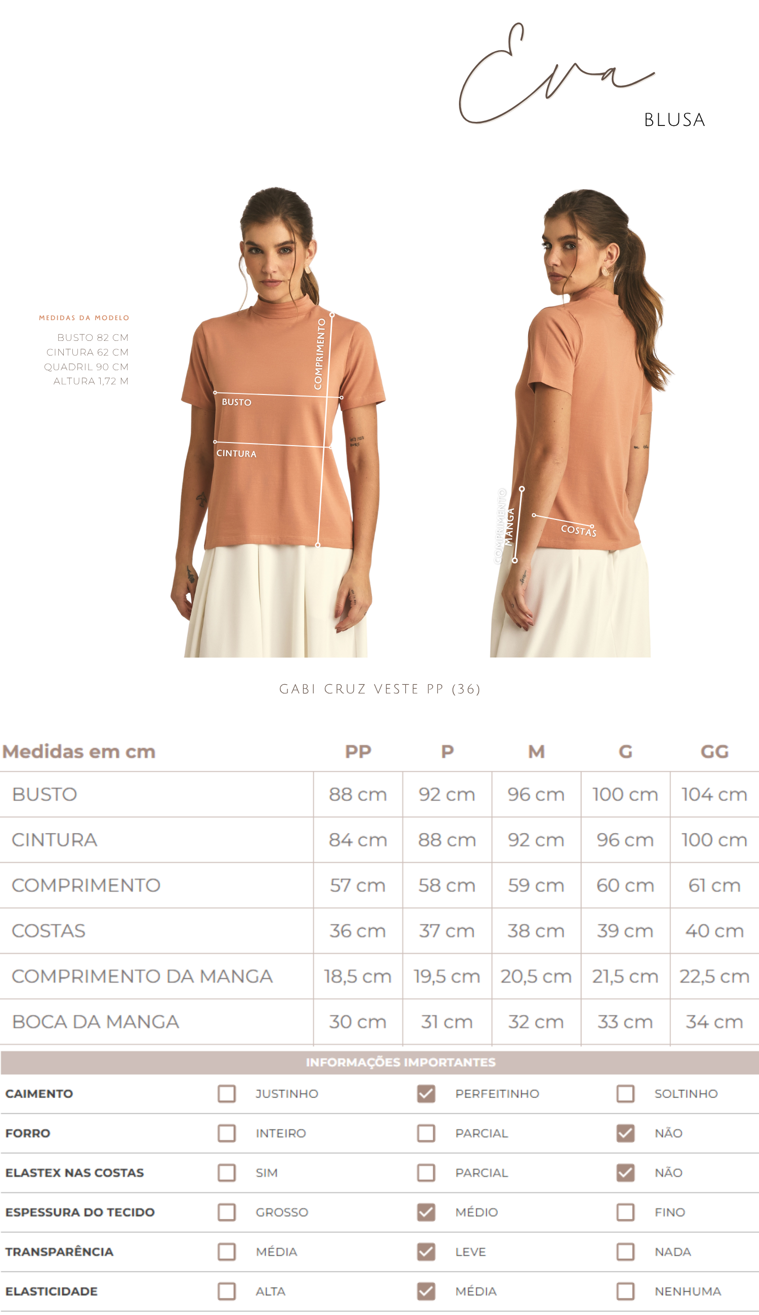 Blusa Eva Off White