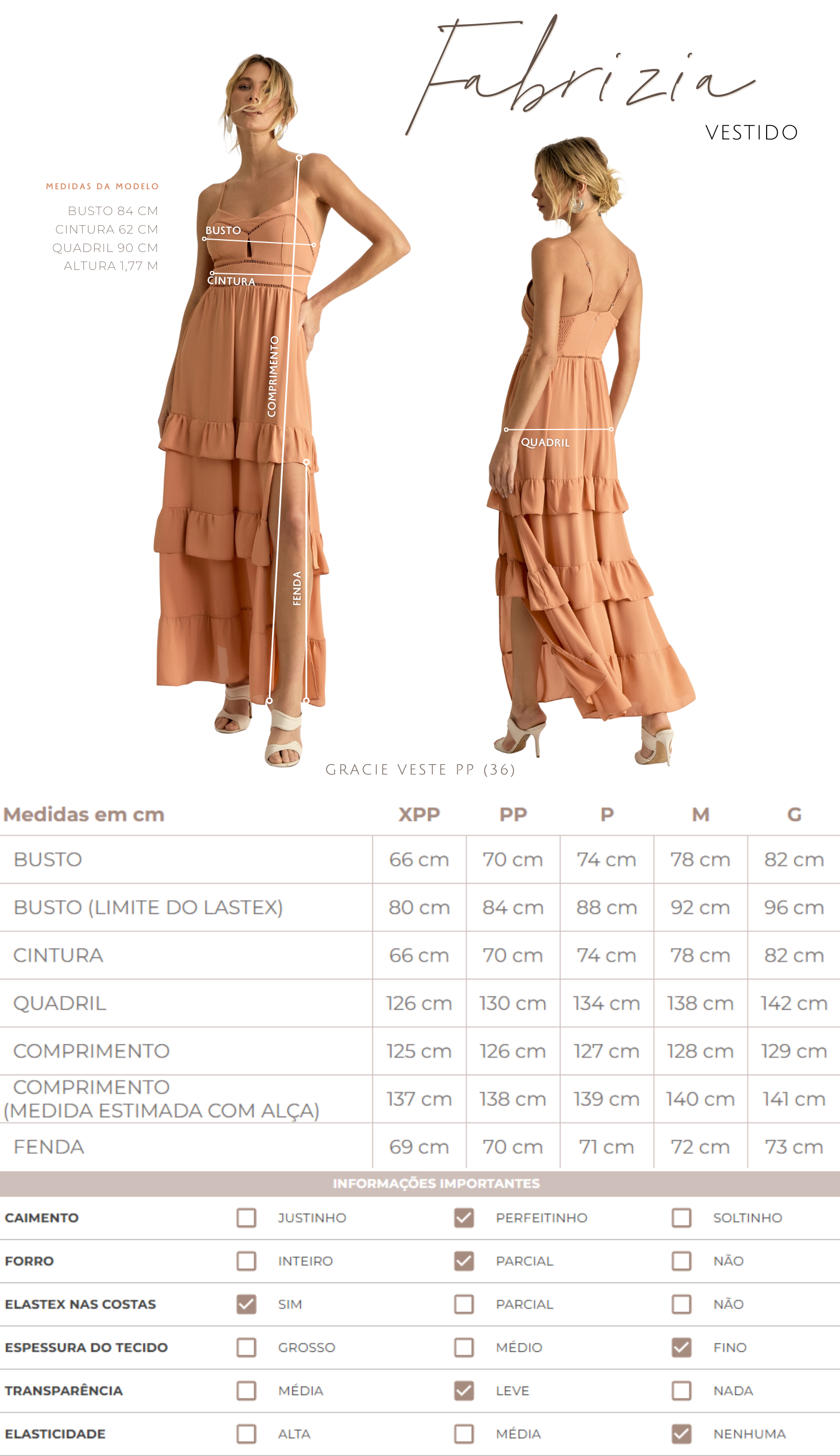 Vestido Fabrizia Preto