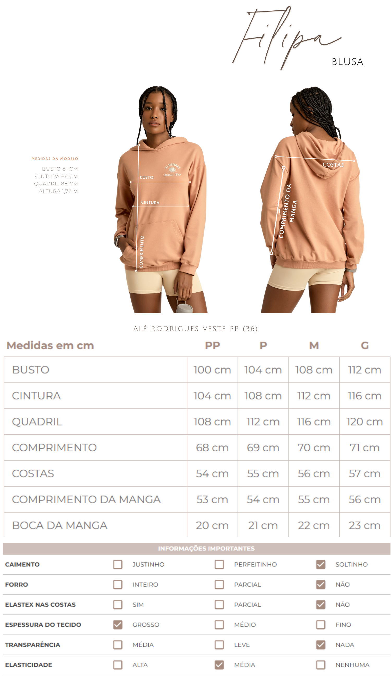 Blusa Filipa Preto