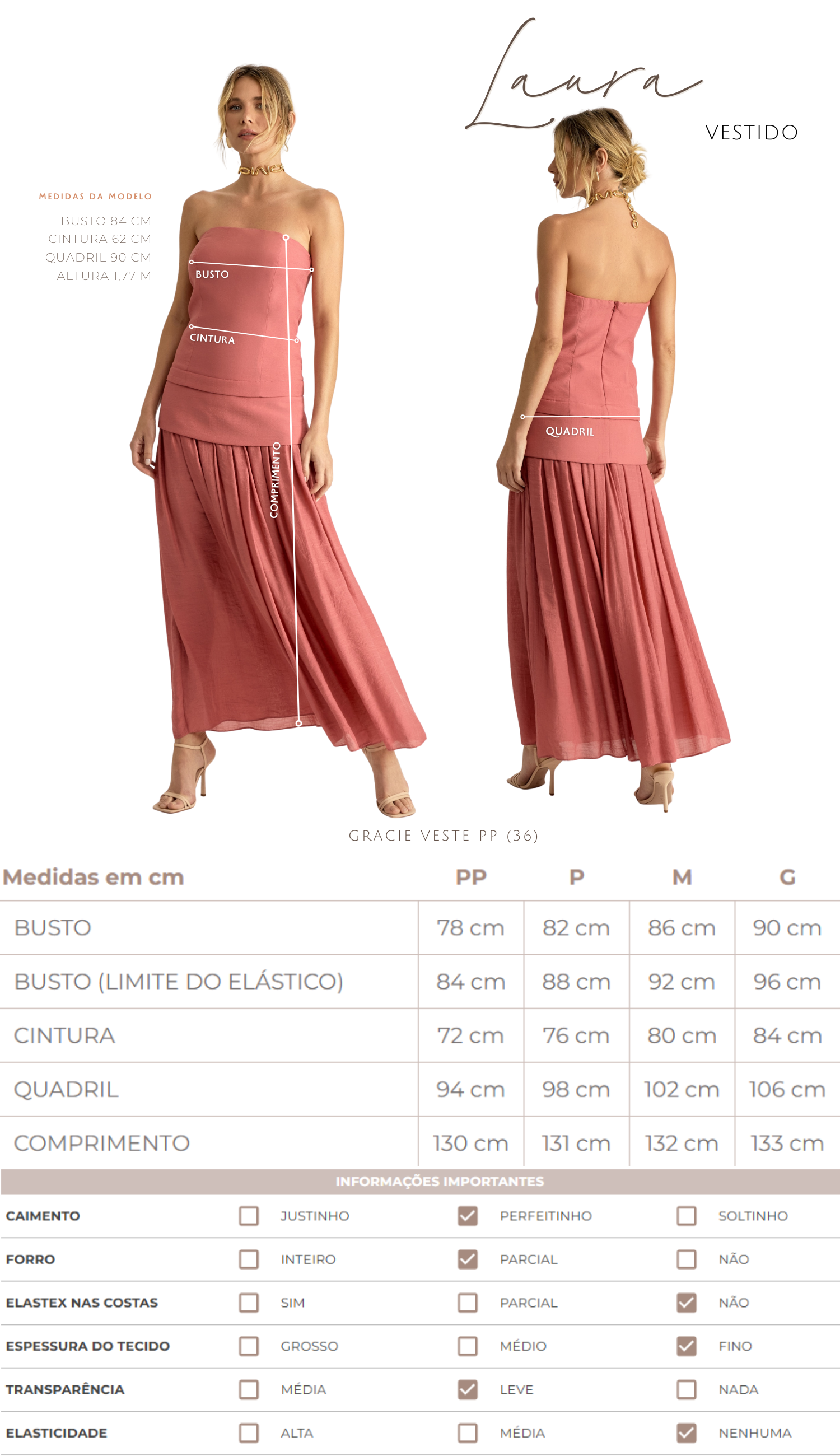Vestido Laura Off White