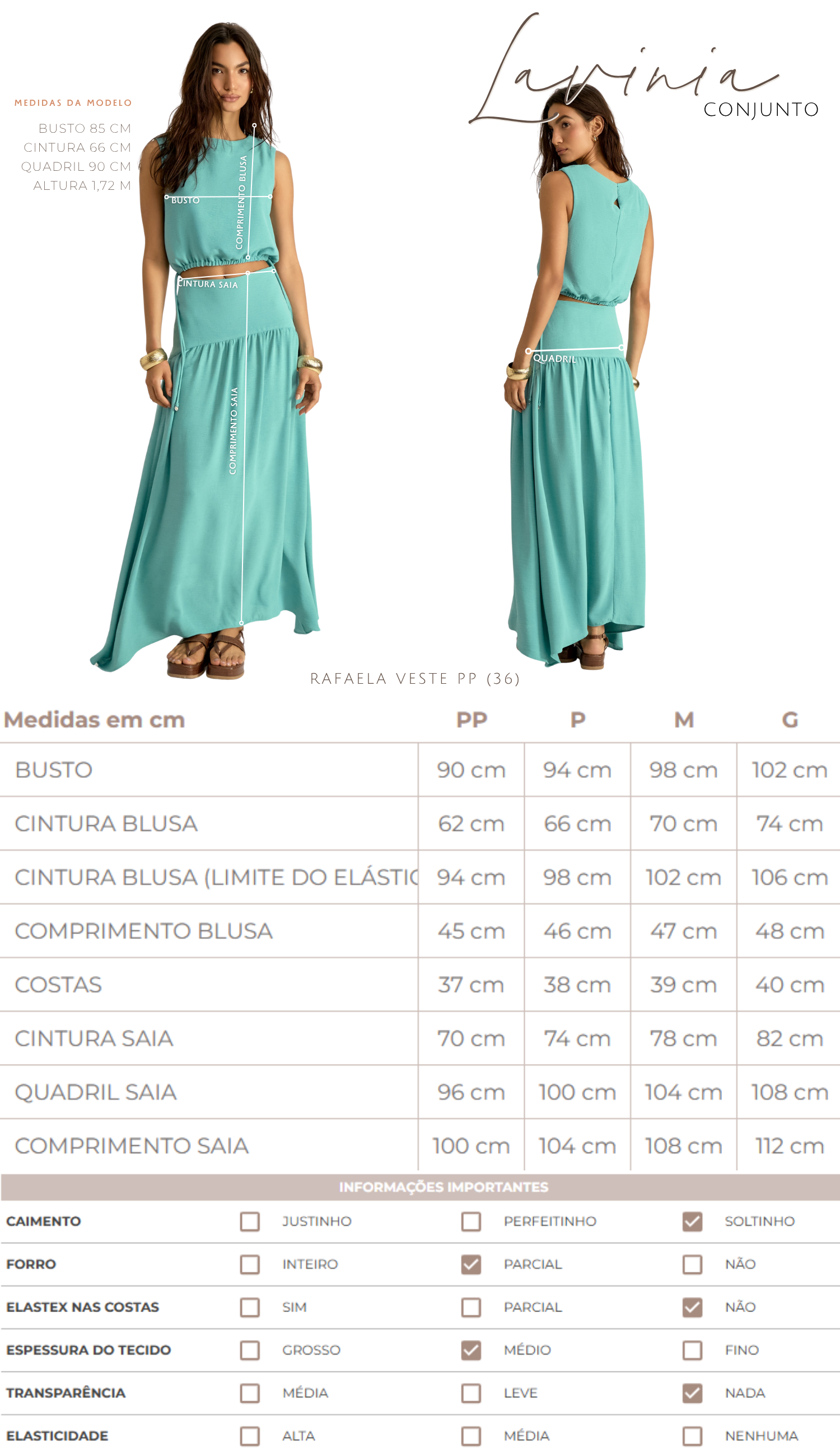 Conjunto Lavinia Chantilly