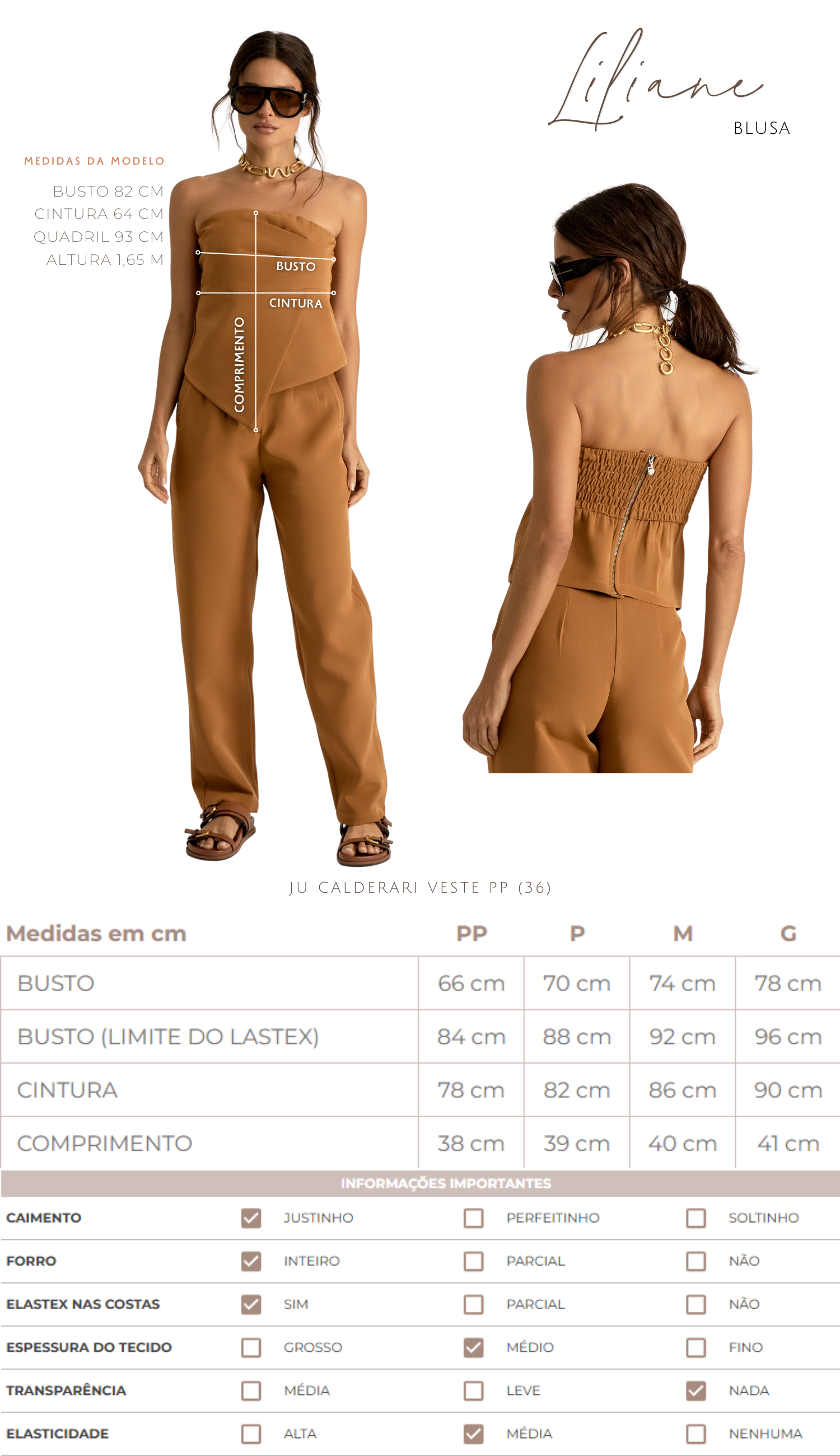 Blusa Liliane Mocha