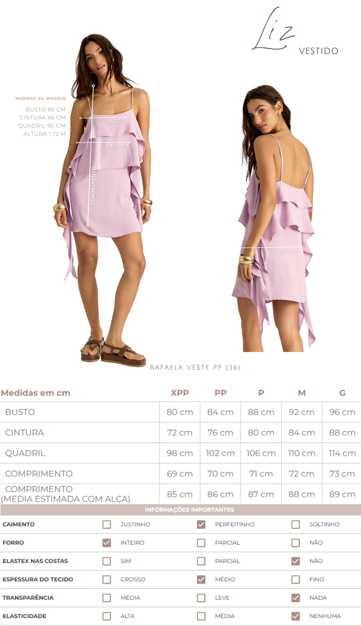Vestido Liz Preto