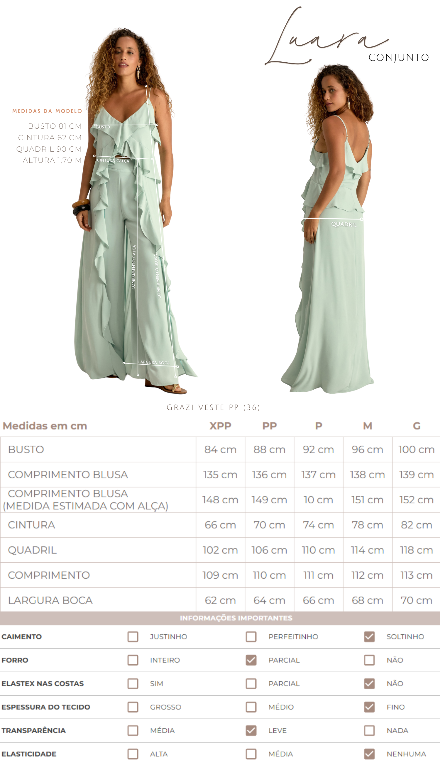 Conjunto Luara Rosa