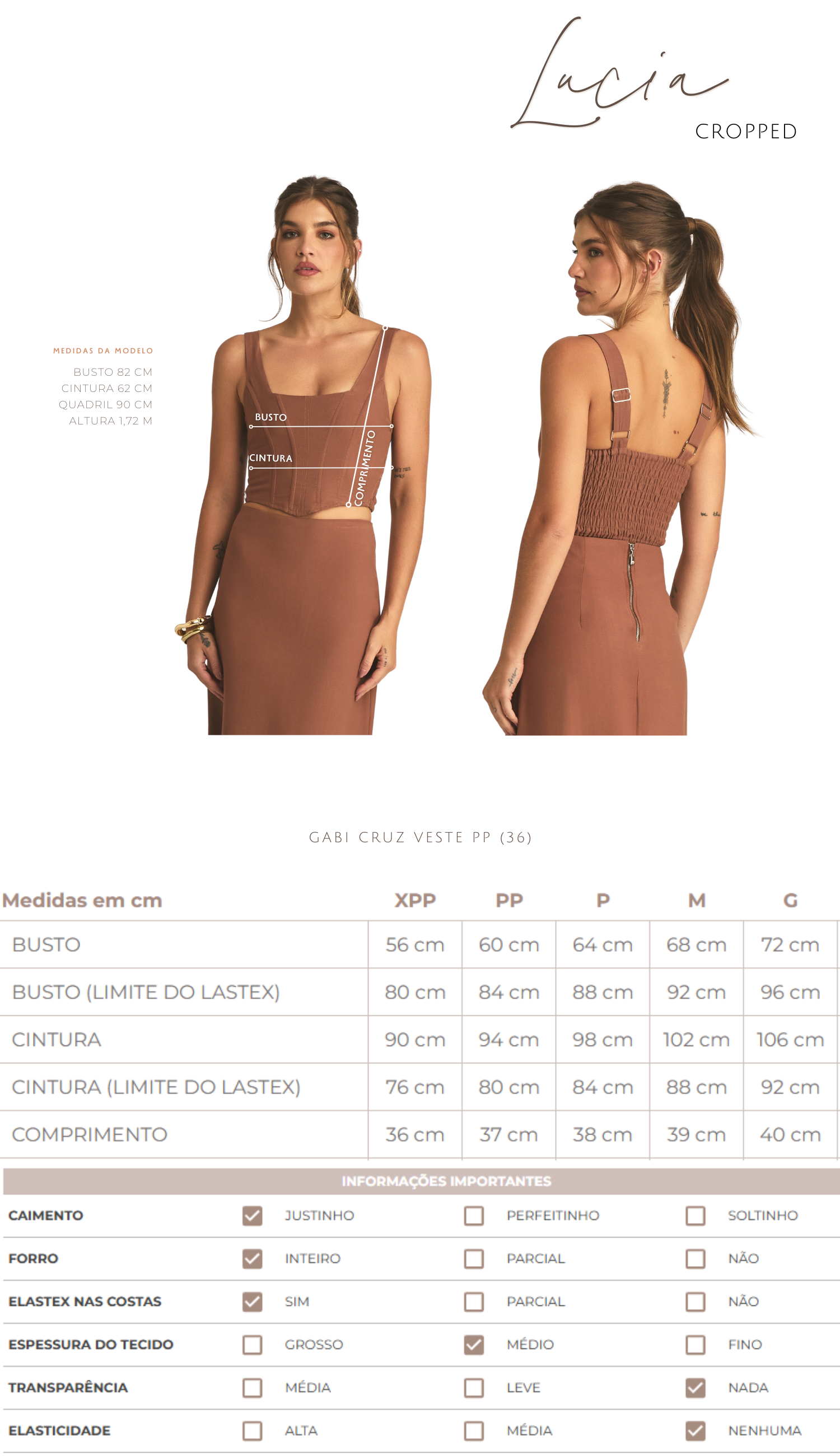 Blusa Lucia Nude