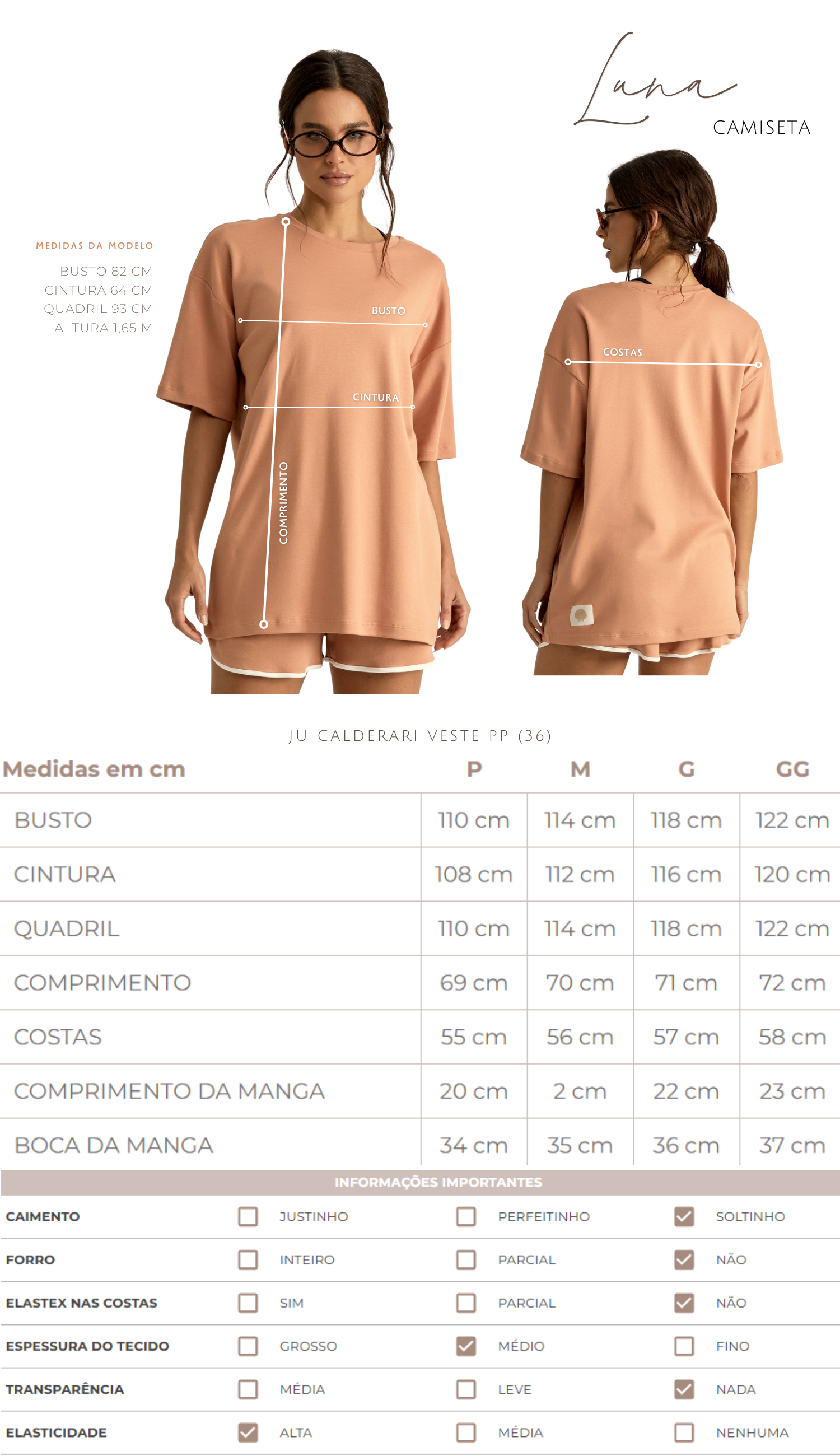 Camiseta Luna Preto