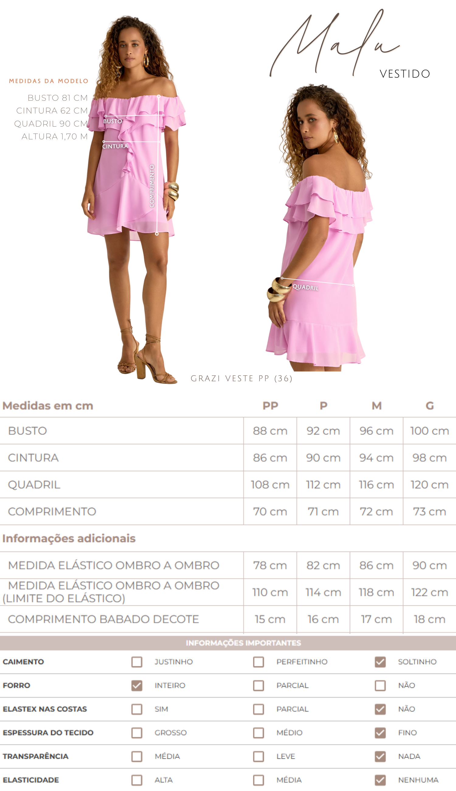 Vestido Malu Off White