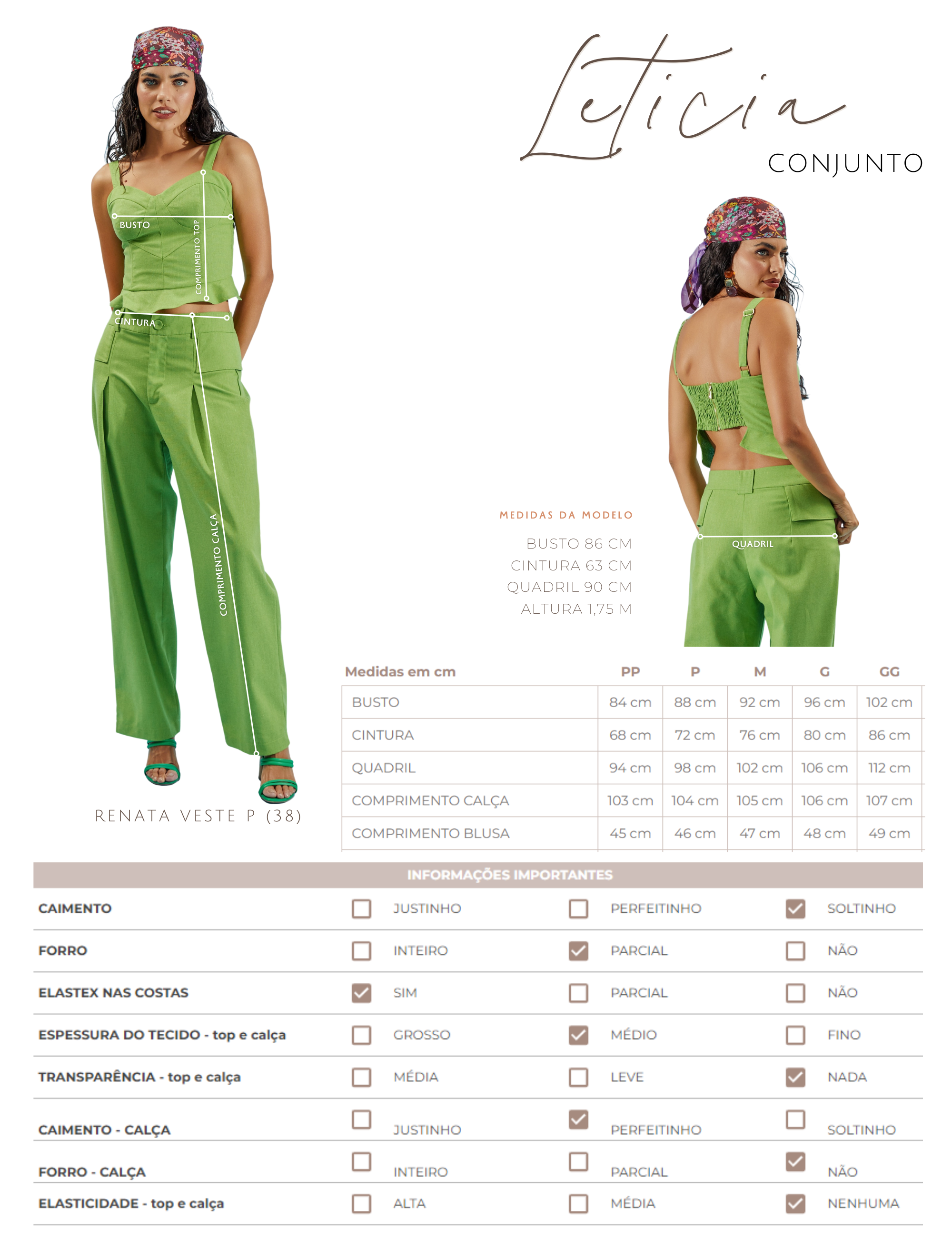 Conjunto Leticia Verde