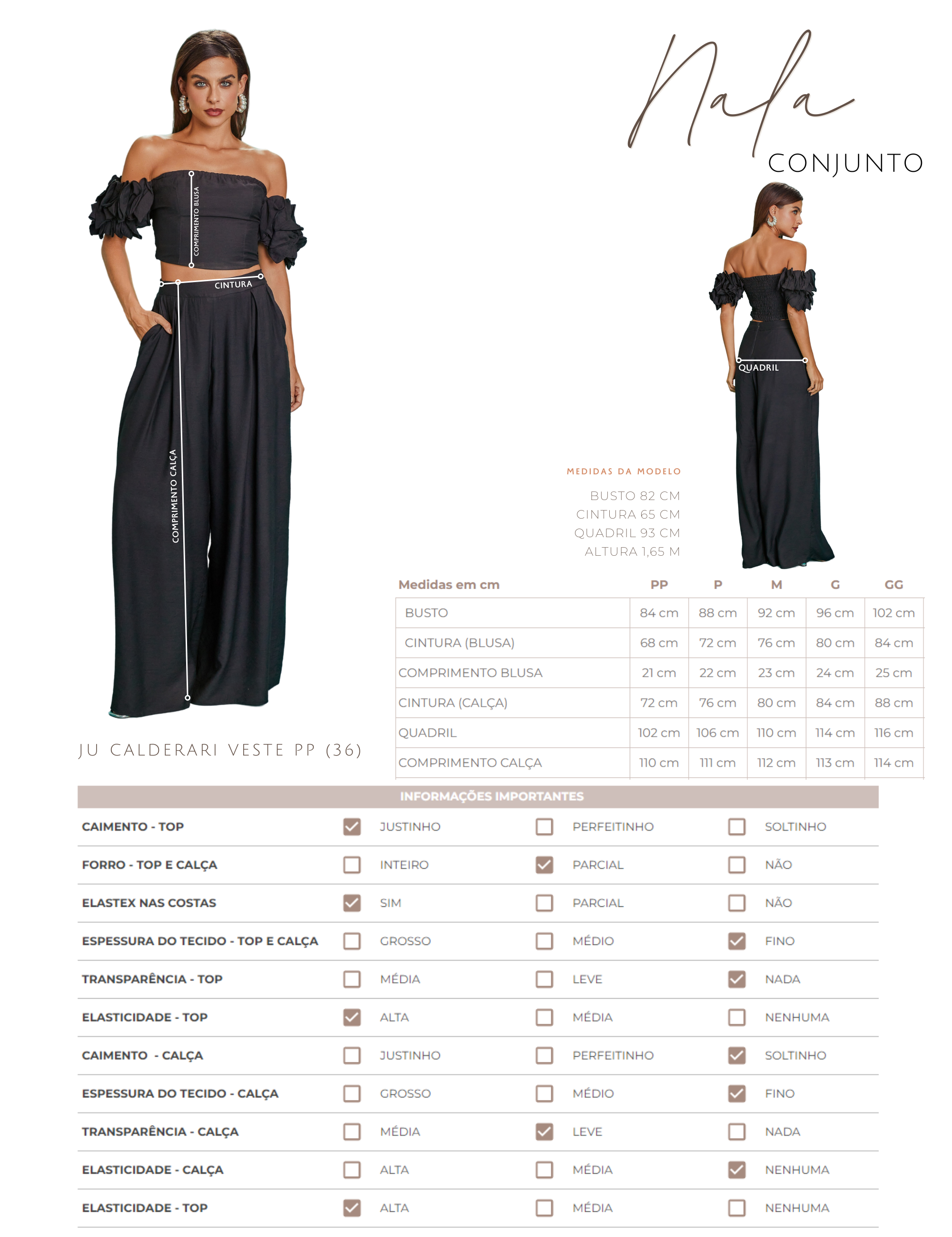 Conjunto Nala Caqui