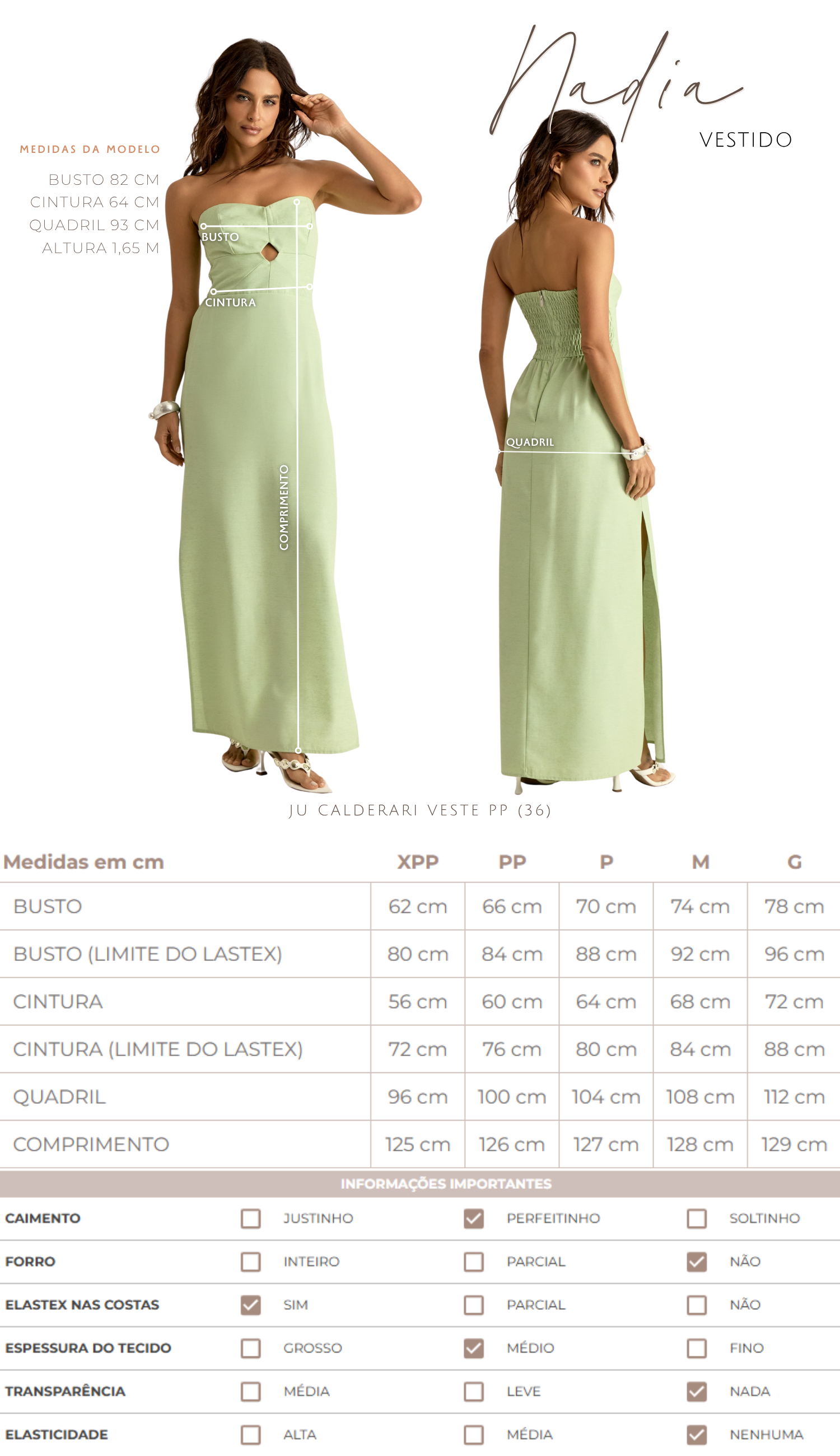 Vestido Nádia Manteiga