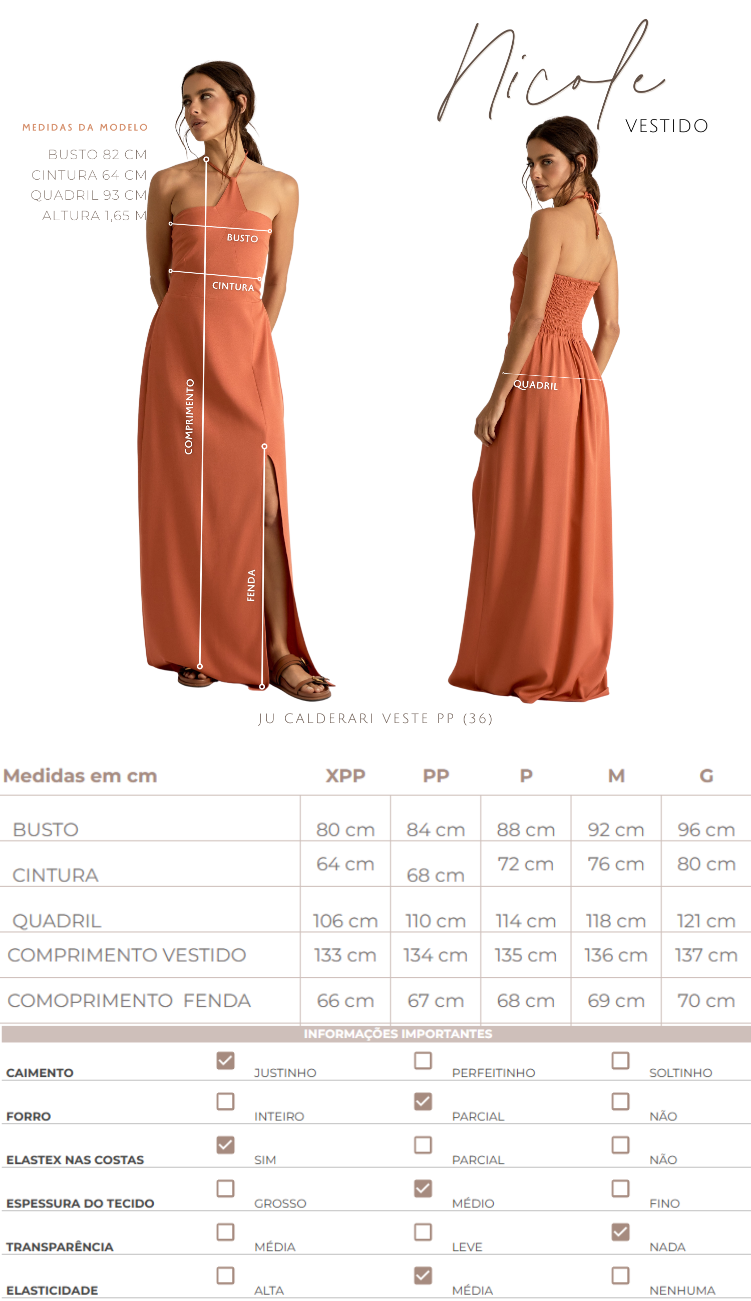 Vestido Nicole Preto