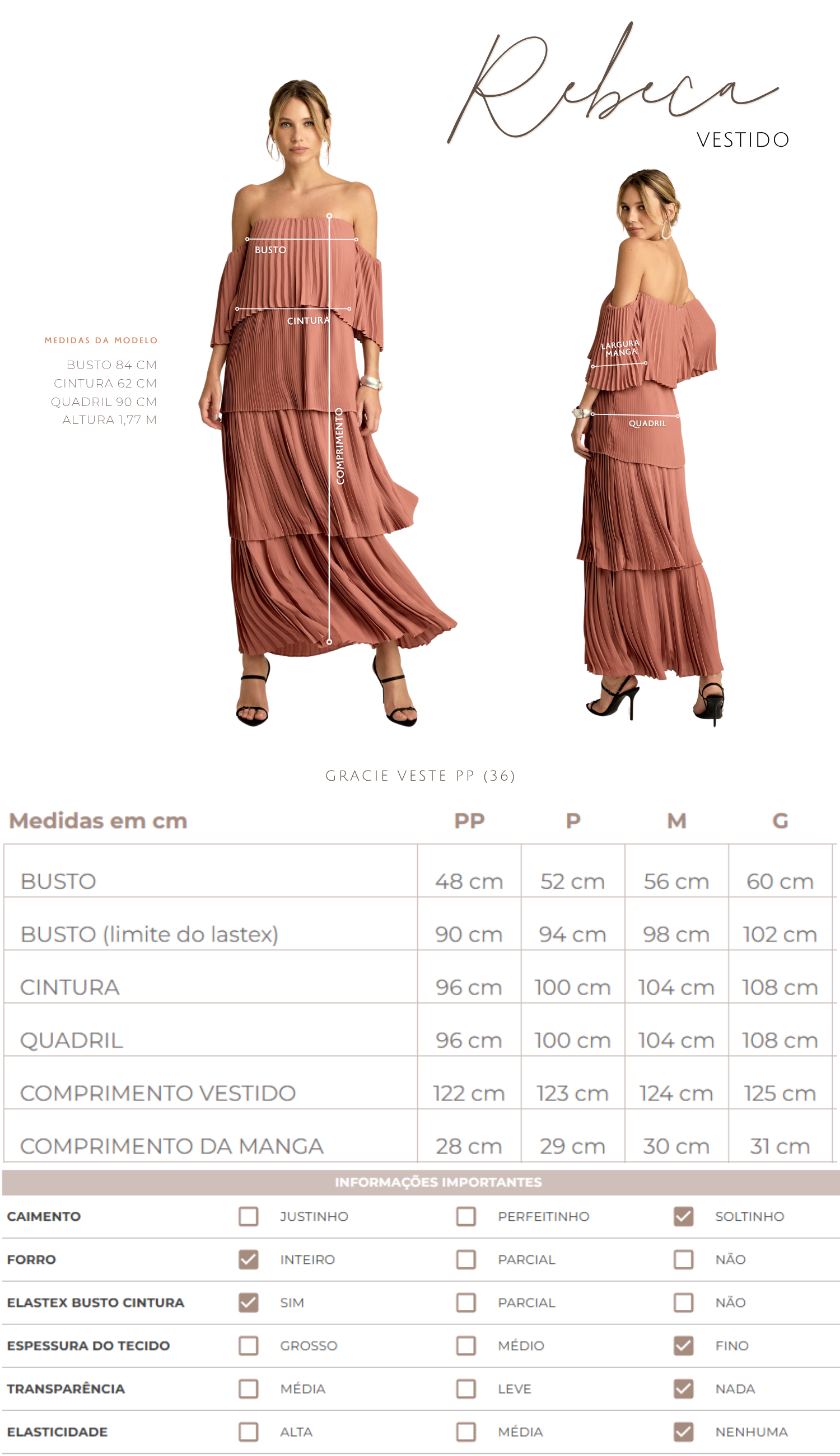 Vestido Rebeca Mocha