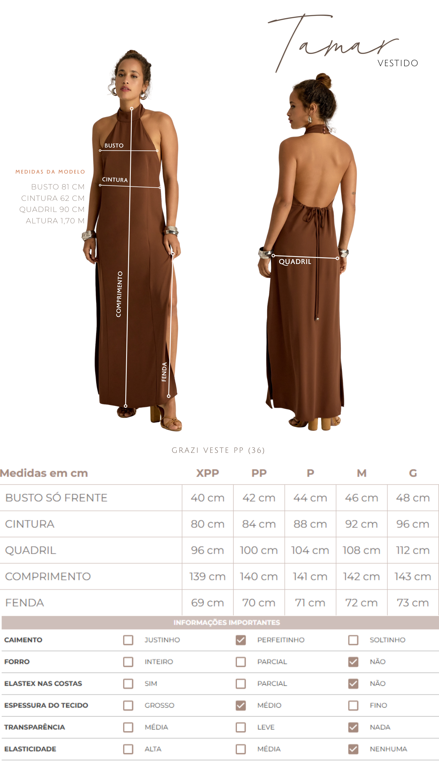 Vestido Tamar Preto